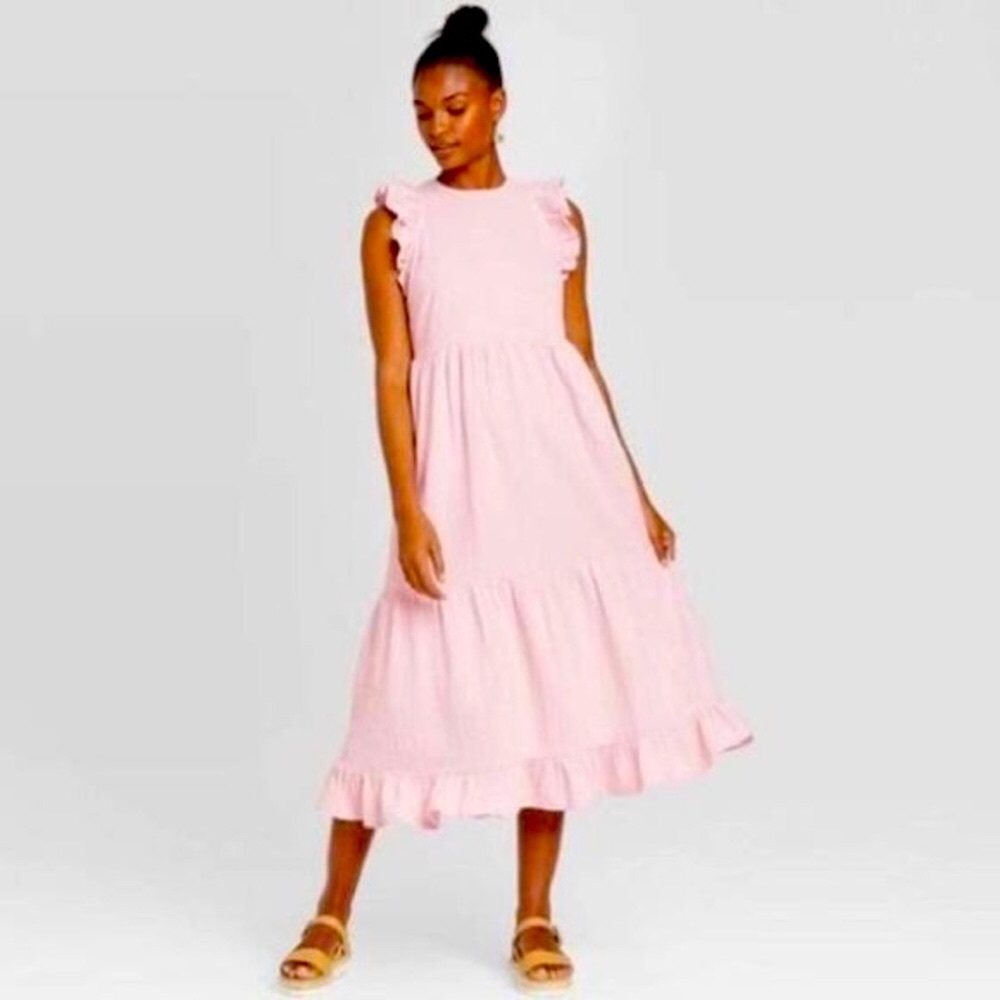 Universal threads cotton maxi dress